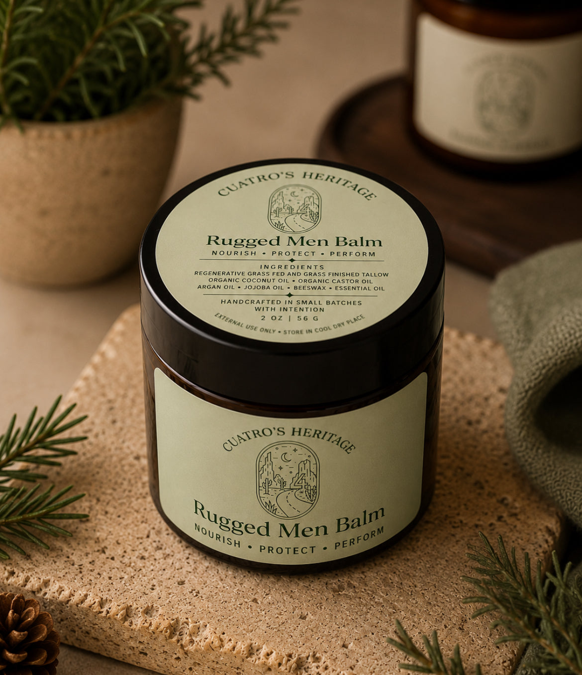 Rugged Men Balm